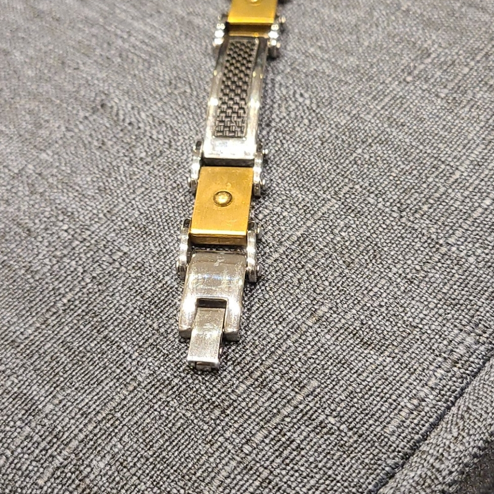 Men's stainless steel bracelet NWT - Picture 3 of 7